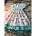 hand embroidered floral childrens boutique clothes